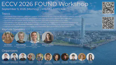 ECCV 2026 FOUND Workshop flyer