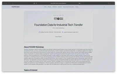 FOUND workshop homepage